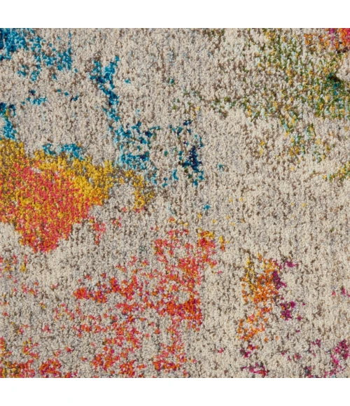 Nourison Celestial Area Rug CES12-Ivory/Multicolor