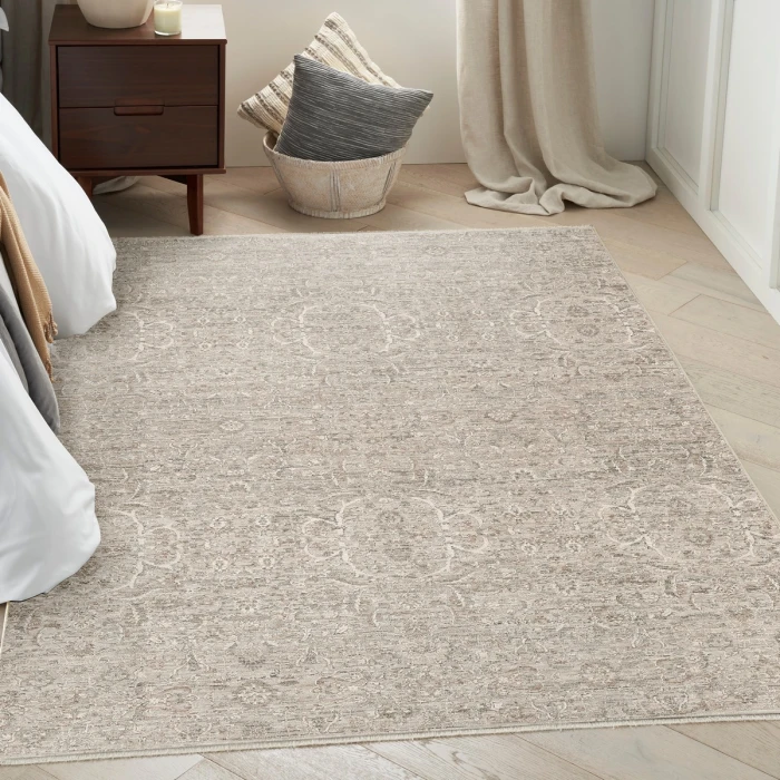 Nourison Shadows Grey SHW06 4 ft. X 6 ft. Rect. Rug