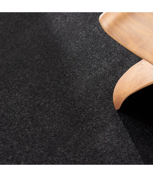 Nourison Essentials Black Area Rug NRE01-Black