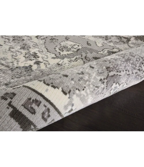 Nourison Twilight Area Rug TWI03 Ivory/Grey 9'9" x 13'9"