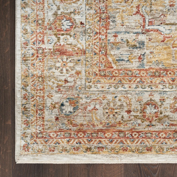 Nourison Sahar Ivory Rust SHR06 10 ft. Rect. Rug