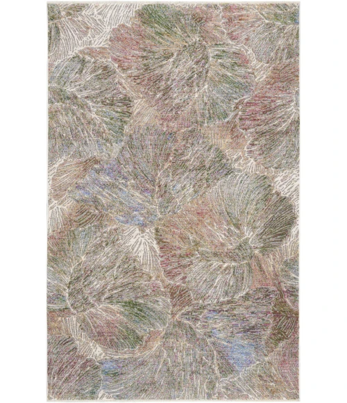 Nourison Home Vintage Harmony Green VHH04 5ft.3in. x 7ft.6in. Rect. Rug