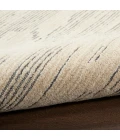 Michael Amini Ma30 Star Area Rug SMR02 Ivory/Grey 5'3" x 7'3"