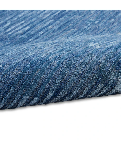 Calvin Klein Linear Area Rug LNR01 Blue