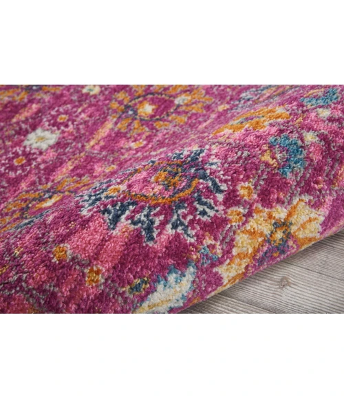 Nourison Passion Runner Area Rug PSN01-Fuchsia