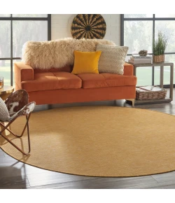 Nourison Home Positano POS01 Yellow 8 ft. Round Area Rug