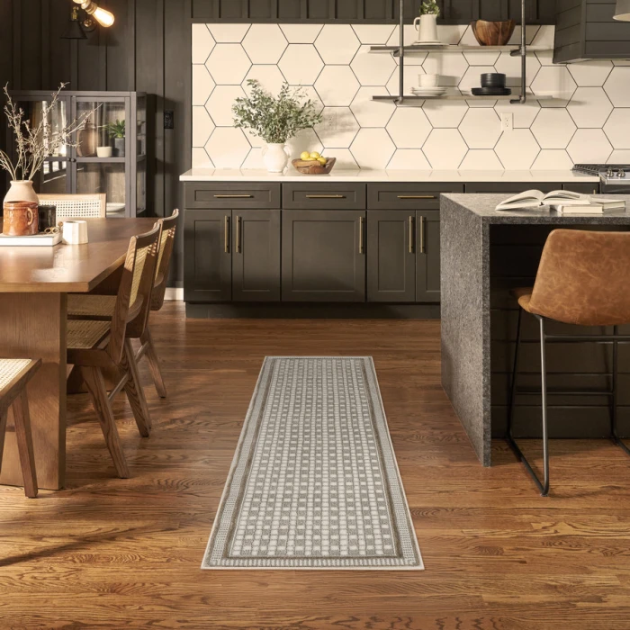 Nourison Home Nordic Ivory Grey NRC03 2 ft. X 6 ft. Rectangle Rug