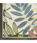 Nourison Aloha Ivory Rose ALH18 2 ft. 8 in. X 4 ft. Rect. Rug