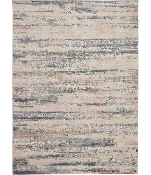 Nourison Rustic Textures Area Rug RUS04-Beige/Grey