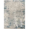 Nourison Home Quarry QUA01 Ivory Grey Blue 6 ft. 7 in. X 9 ft. 6 in. Area Rug