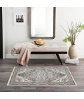 Nourison Quarry Ivory Taupe QUA18 2 ft. X 4 ft. Rect. Rug