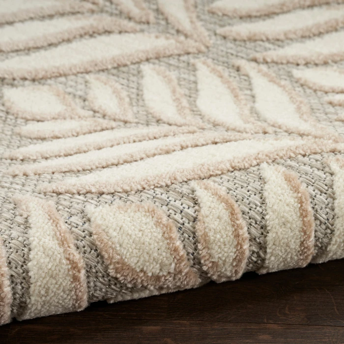 Nourison Aloha Area Rug ALH35 Ivory Grey