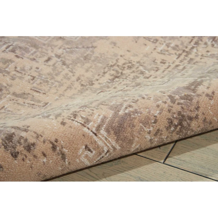 Nourison Silk Elements Area Rug SKE19-Mushroom