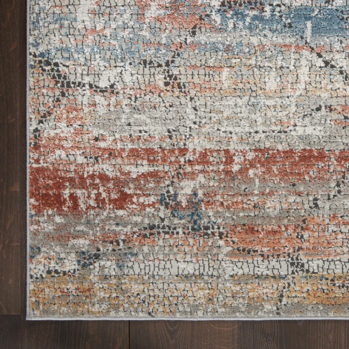 Nourison Rustic Textures Area Rug RUS11-Multicolor