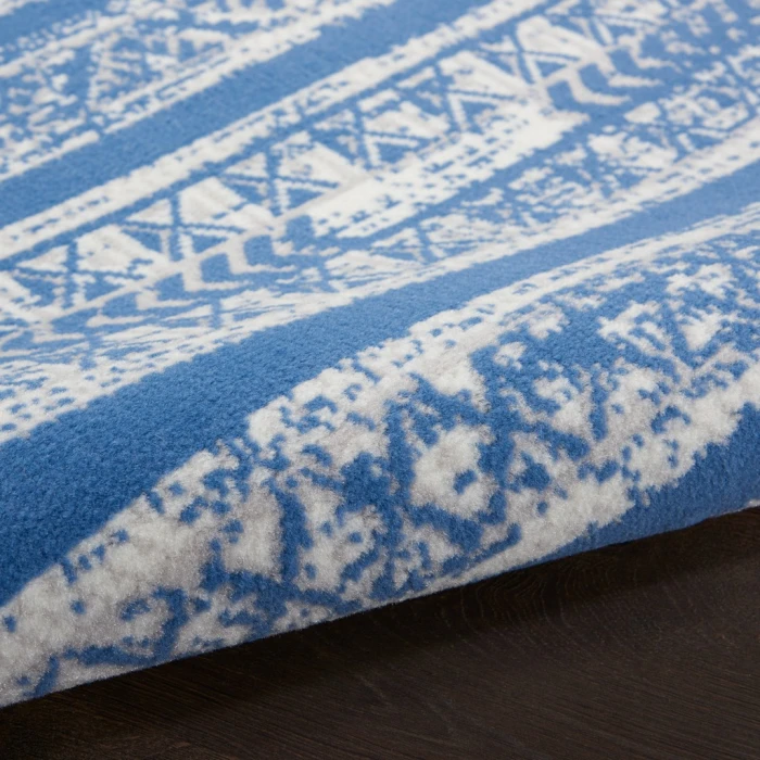Nourison Whimsicle Area Rug WHS16-Light Blue Ivory