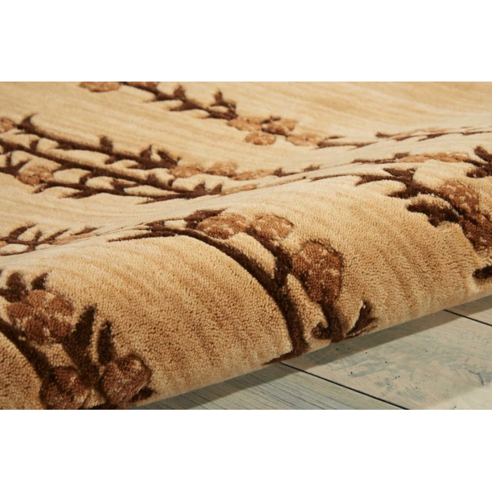 Nourison Home Radiant Impression Brown LK04 7ft.9in. x 10ft.10in. Rect. Rug