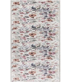 Nourison Home Nourison Washables NWB01 Ivory Pink 2 ft. 2 in. X 10 ft. Area Rug