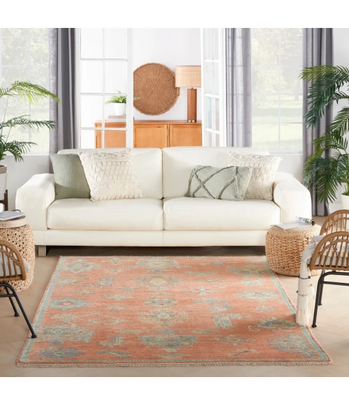 Nourison Odessa Brick Multicolor ODS04 6 ft. X 8 ft. Rect. Rug
