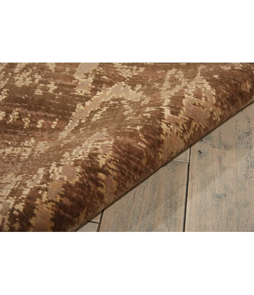 Nourison Silken Allure Area Rug SLK17-Chocolate