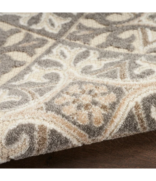 Nourison Aloha Area Rug ALH34 Ivory Grey