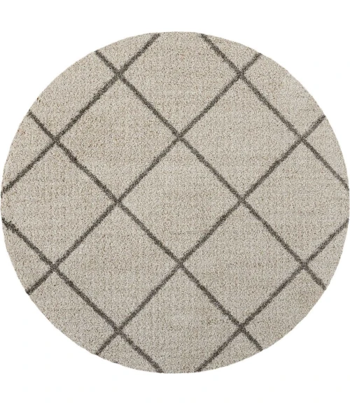 Nourison Brisbane Round Area Rug BRI03-Cream