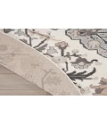 Nourison Elation Ivory Grey ETN09 7’10” Round Rug