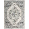 Nourison Home American Manor AMR02 Grey 3 ft. 11 in. X 5 ft. 11 in. Area Rug