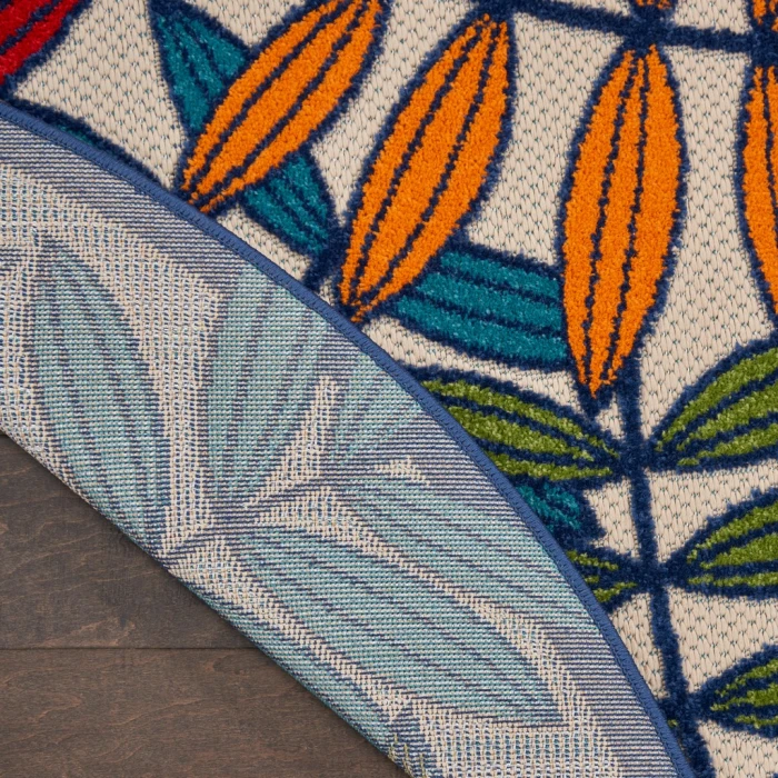 Nourison Aloha Round Area Rug ALH18-Multicolor
