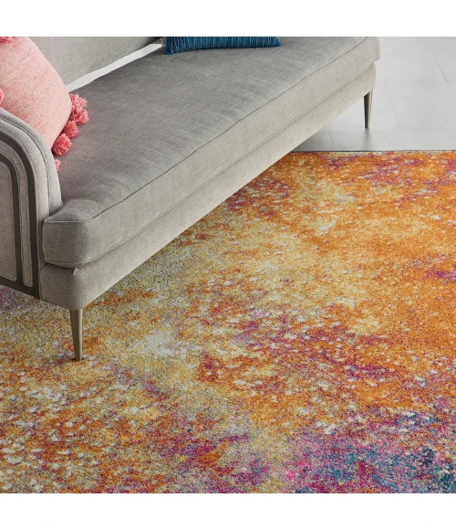 Nourison Passion Area Rug PSN10 Sunburst