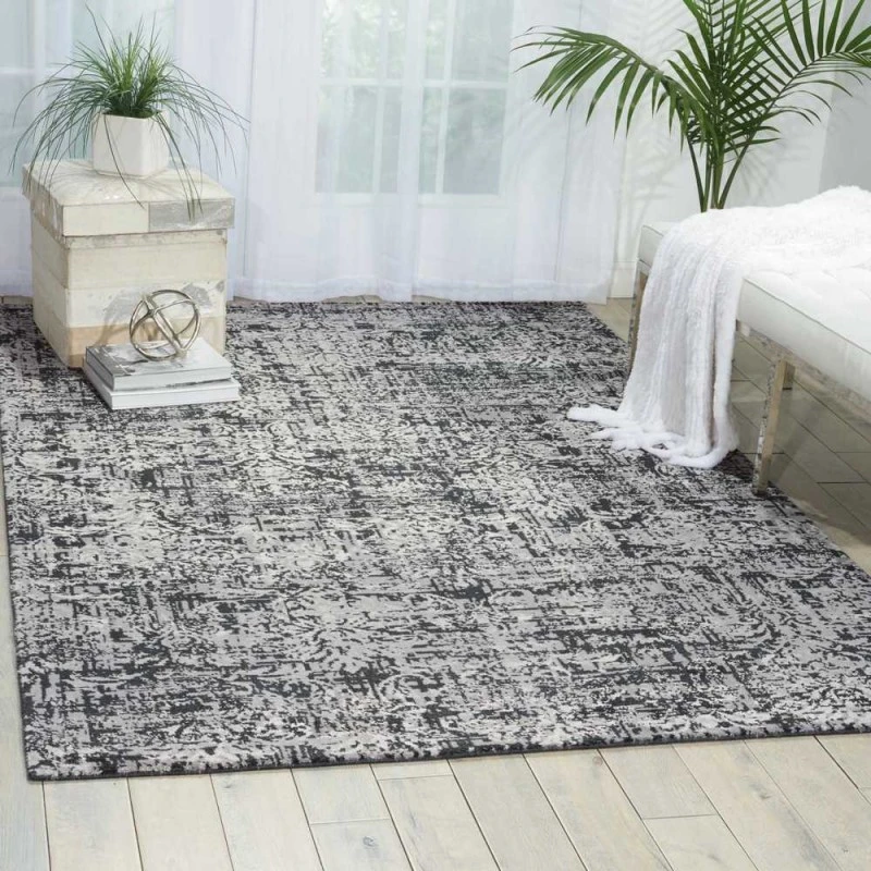 Nourison Twilight Area Rug TWI04 Onyx