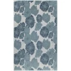 Nourison Home Garden Oasis GOA04 Blue 9 ft. X 12 ft. Area Rug