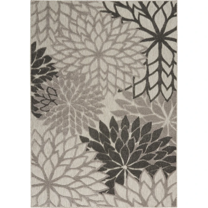 Nourison Aloha Area Rug ALH05-Silver Grey