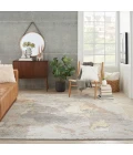 Nourison Silk Shadows Silver SHA20 10 ft. X 14 ft. Rect. Rug