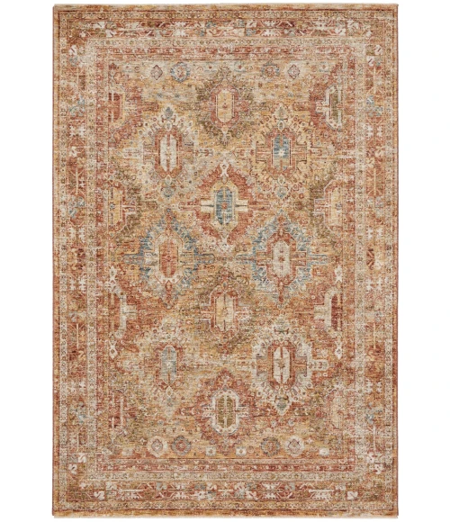 Nourison Sahar Rust SHR01 4 ft. X 6 ft. Rect. Rug
