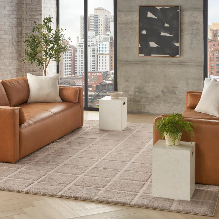 DKNY West End Ave Beige WTE01 9 ft. X 12 ft. Rect. Rug