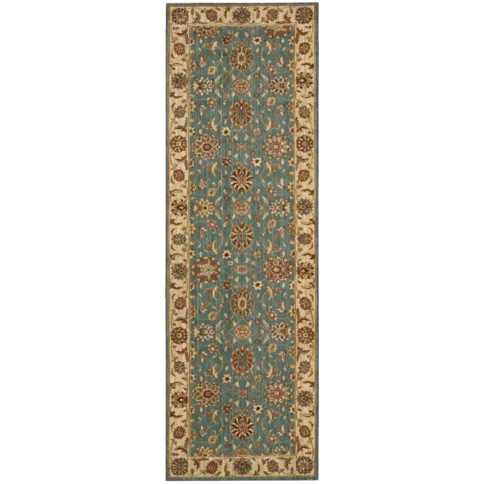 Nourison Living Treasures Runner Area Rug LI05-Aqua