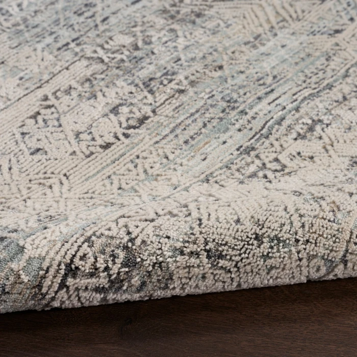 Nourison Lynx Ivory Blue LNX06 12 ft. X 16 ft. Rect. Rug