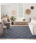 Nourison Easy Care Area Rug NES01 Navy Blue