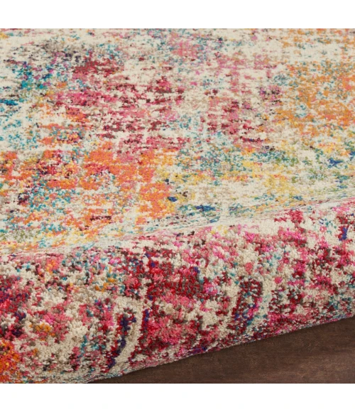 Nourison Celestial Runner Area Rug CES13-Pink/Multicolor
