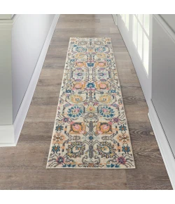Nourison Home Passion PSN01 Ivory Multicolor 2 ft. 2 in. X 7 ft. 6 in. Area Rug