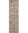 Nourison Vintage Kashan Runner Area Rug VKA04-Ivory/Multicolor