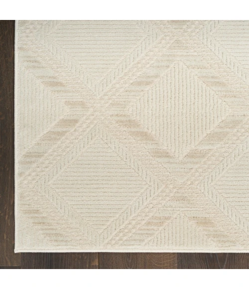 Nourison Serenity Home Ivory SRH11 7 ft. 10 in. X 9 ft. 10 in. Rect. Rug