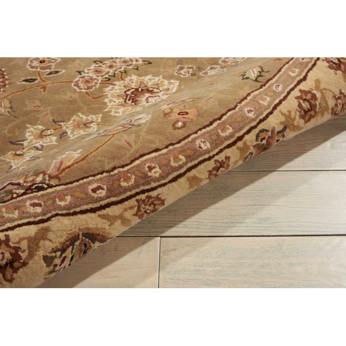 Nourison 2000 Round Area Rug 2003-Olive