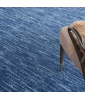 Nourison Nourison Essentials Navy Blue Area Rug NRE01 Navy Blue 10' x 14'
