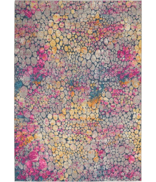 Nourison Passion Area Rug PSN34-Yellow Multi