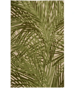 Nourison Home Aloha ALH41 Ivory Green 3 ft. 6 in. X 5 ft. 6 in. Area Rug
