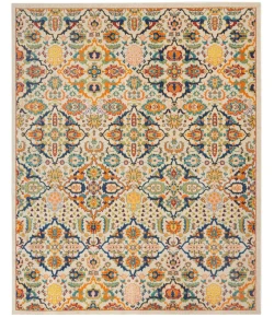 Nourison Home Allur ALR03 Ivory Multicolor 9 ft. X 12 ft. Area Rug