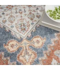 Nourison Astra Machine Washable Area Rug ASW11 Denim Multi