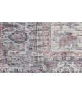 Nicole Curtis Machine Washable Series 1 Grey SR104 3 ft. X 5 ft. Rectangle Rug