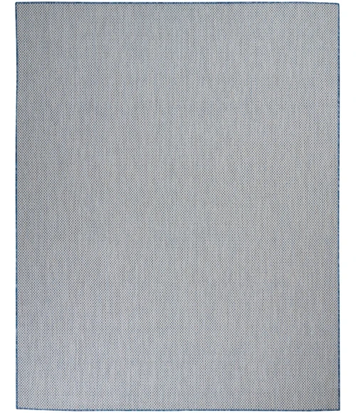 Nourison Courtyard Area Rug COU01-Ivory Blue